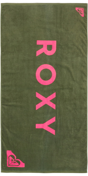 2026 Roxy Womens Into The Sun Towel ERJAA04359 - Oil Green